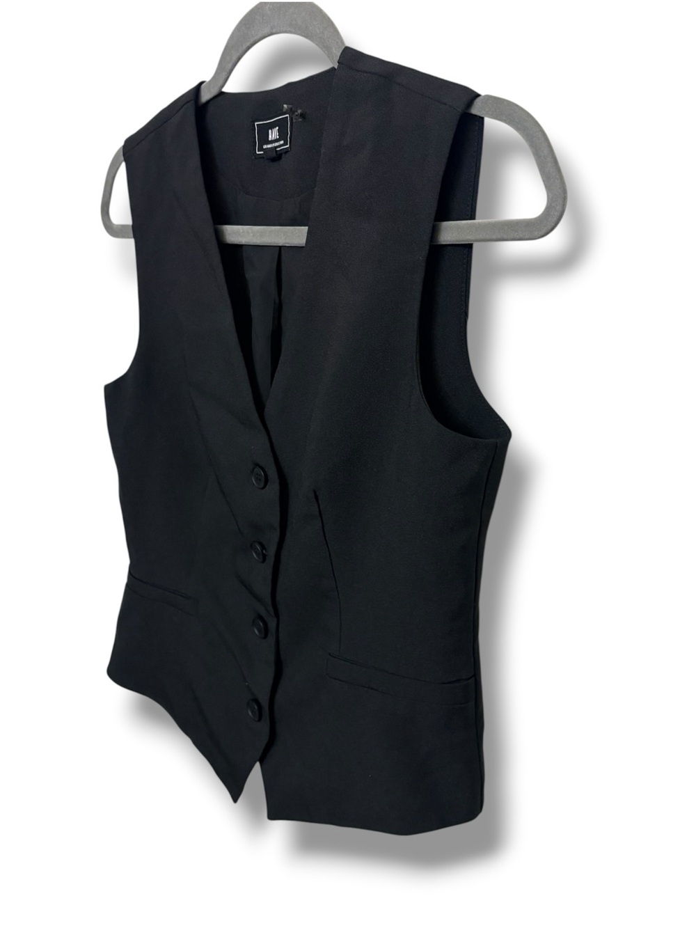 HAVE Black Tailored Waistcoat Vest Business Casual Chic Academia Small⁠